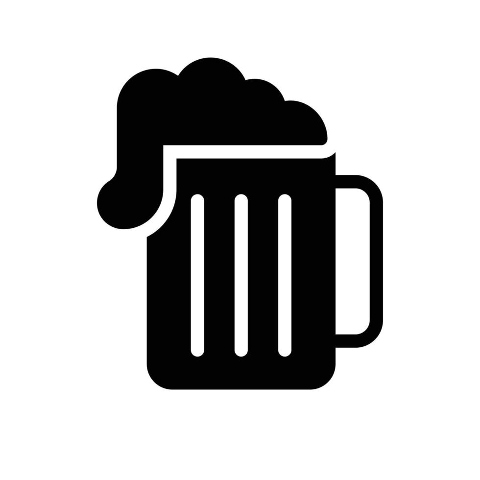 bier vectorillustratie op een background.premium kwaliteit symbolen.vector iconen voor concept en grafisch ontwerp. vector