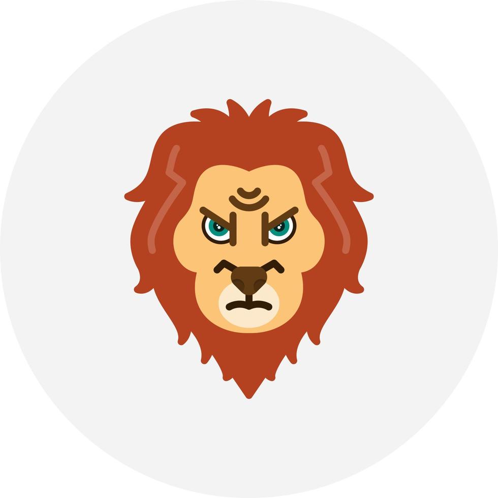 leeuw creatief icoon ontwerp vector