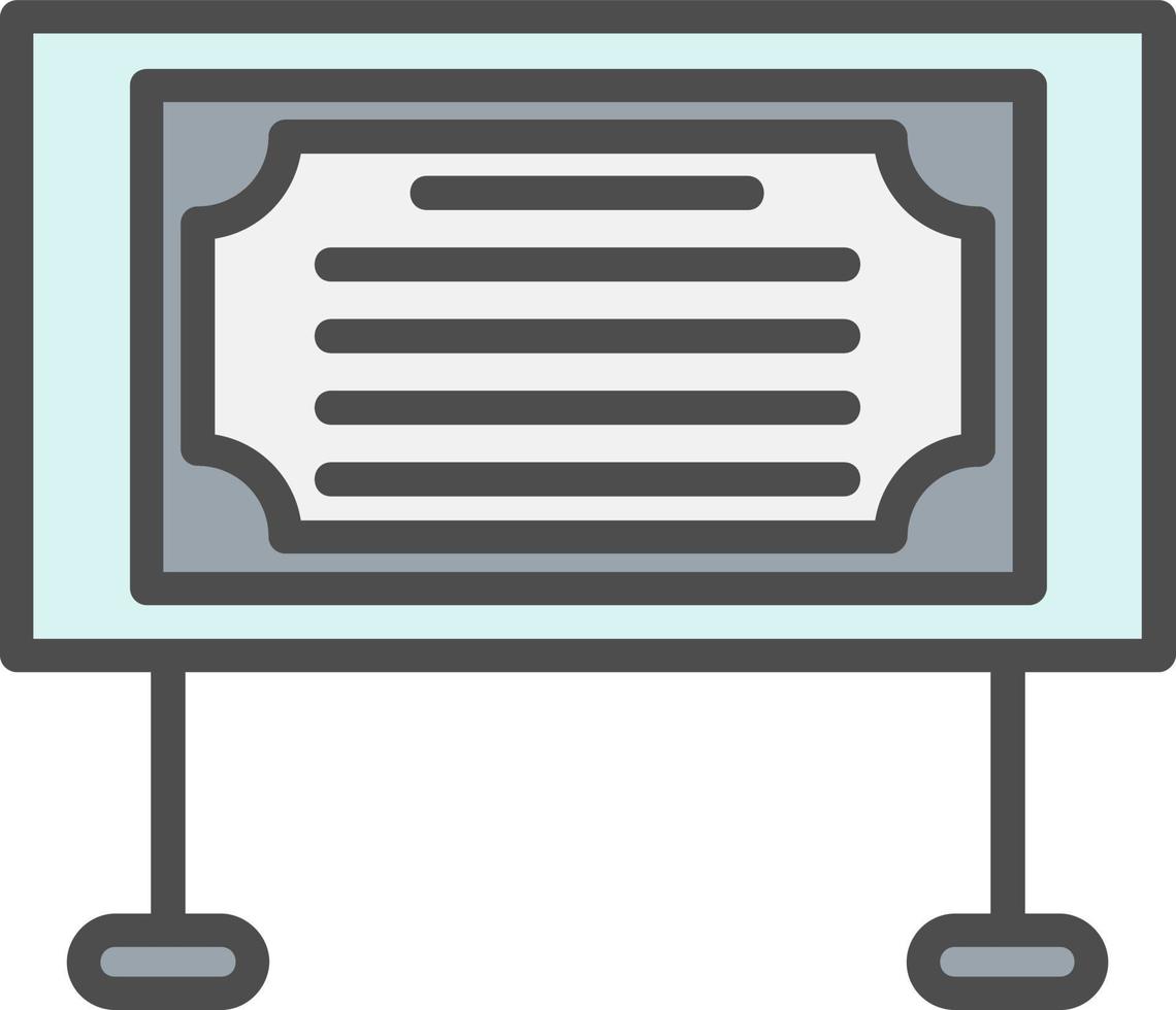 bulletin bord vector icoon