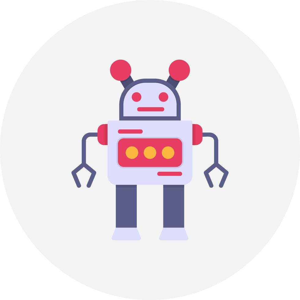 robot creatief icoon ontwerp vector