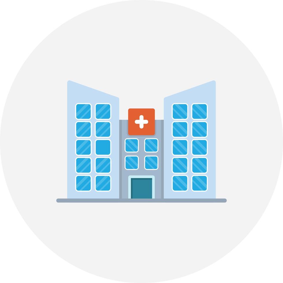 ziekenhuis eigendom creatief icoon ontwerp vector