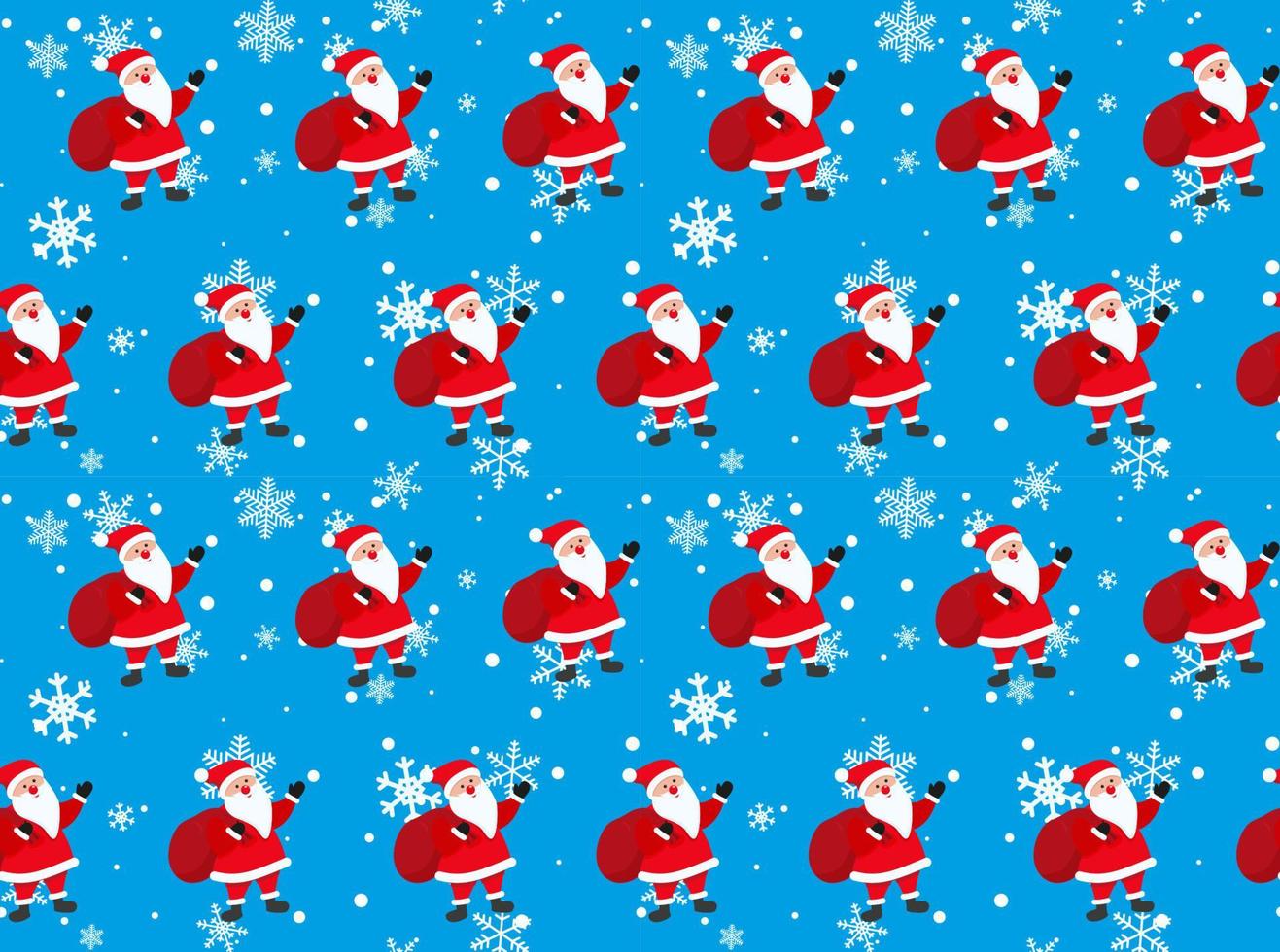 beer naadloos patroon Kerstmis vector de kerstman claus hoed tekenfilm sjaal geïsoleerd herhaling behang teddy tegel achtergrond illustratie tekening ontwerp