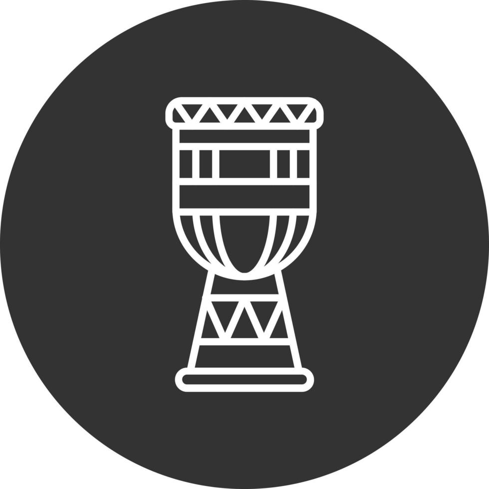 djembe vector icoon