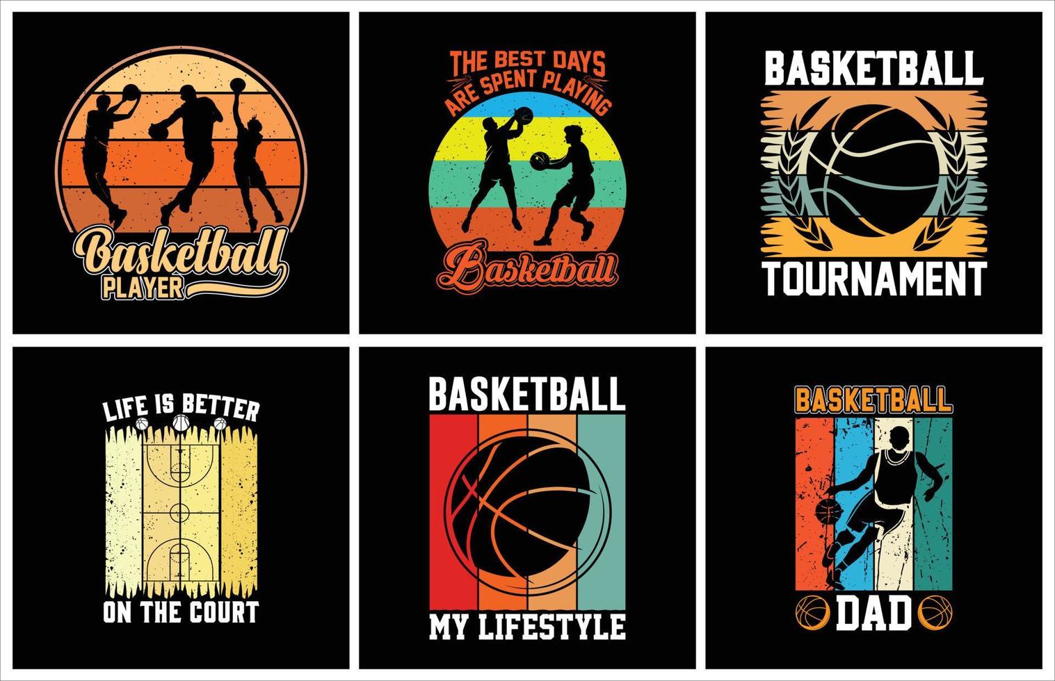 basketbal typografie vector t overhemd ontwerp