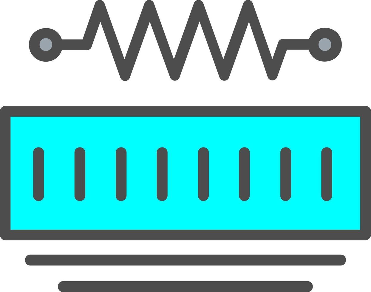 weerstand vector pictogram