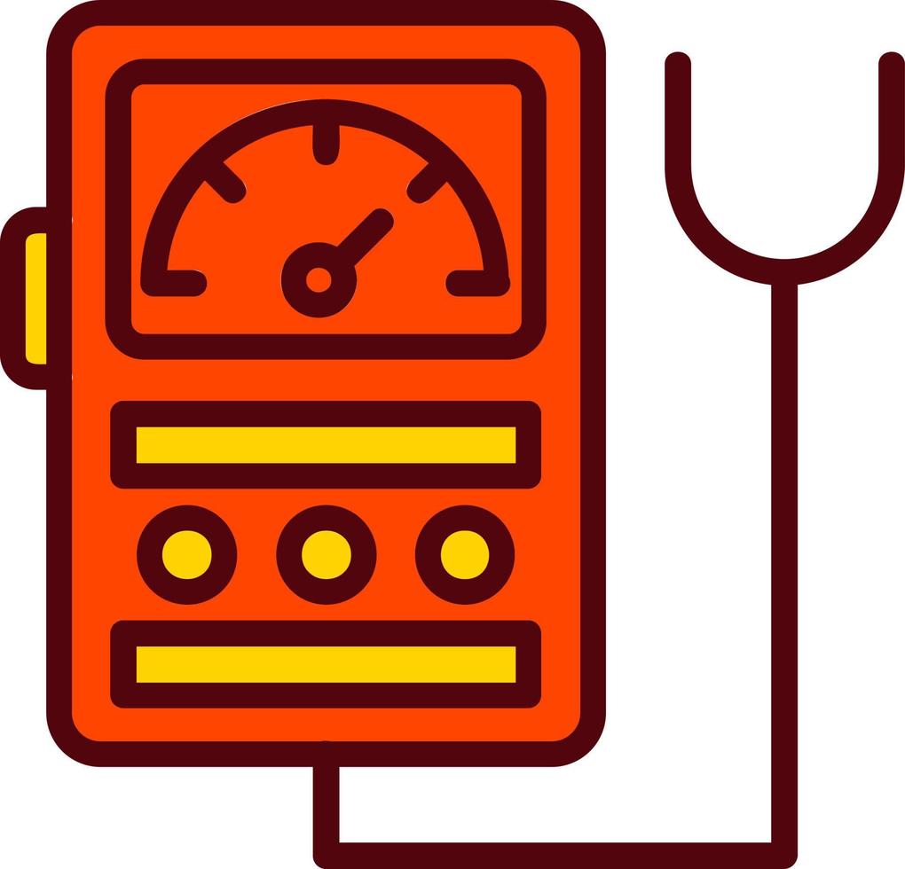 voltmeter vector icoon