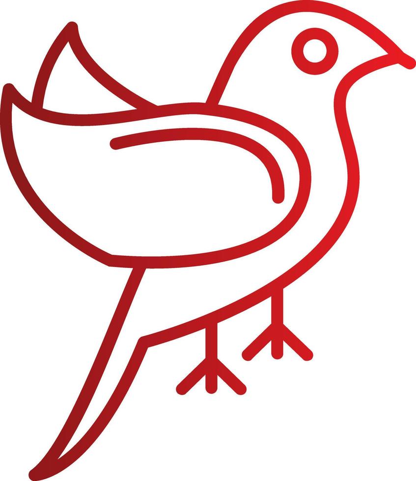 vogel vector pictogram