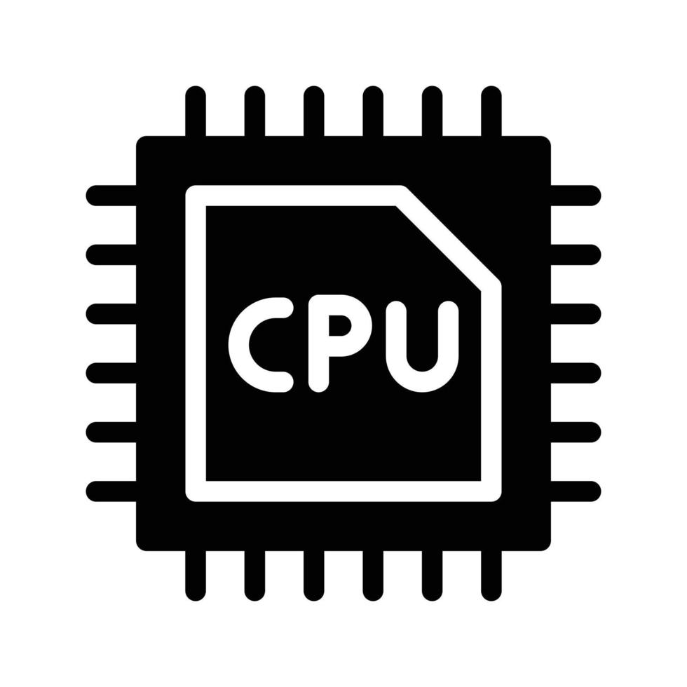 CPU spaander vector illustratie Aan een achtergrond.premium kwaliteit symbolen.vector pictogrammen voor concept en grafisch ontwerp.