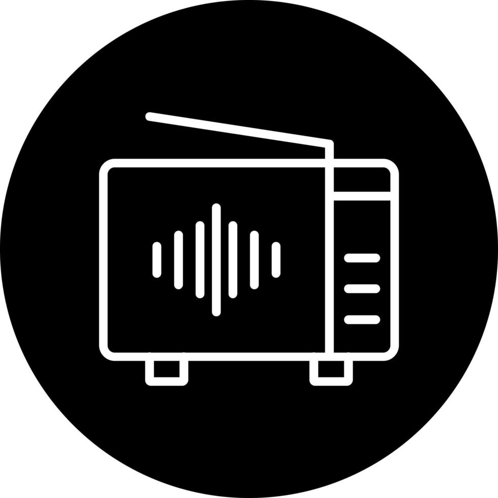 radio vector pictogram