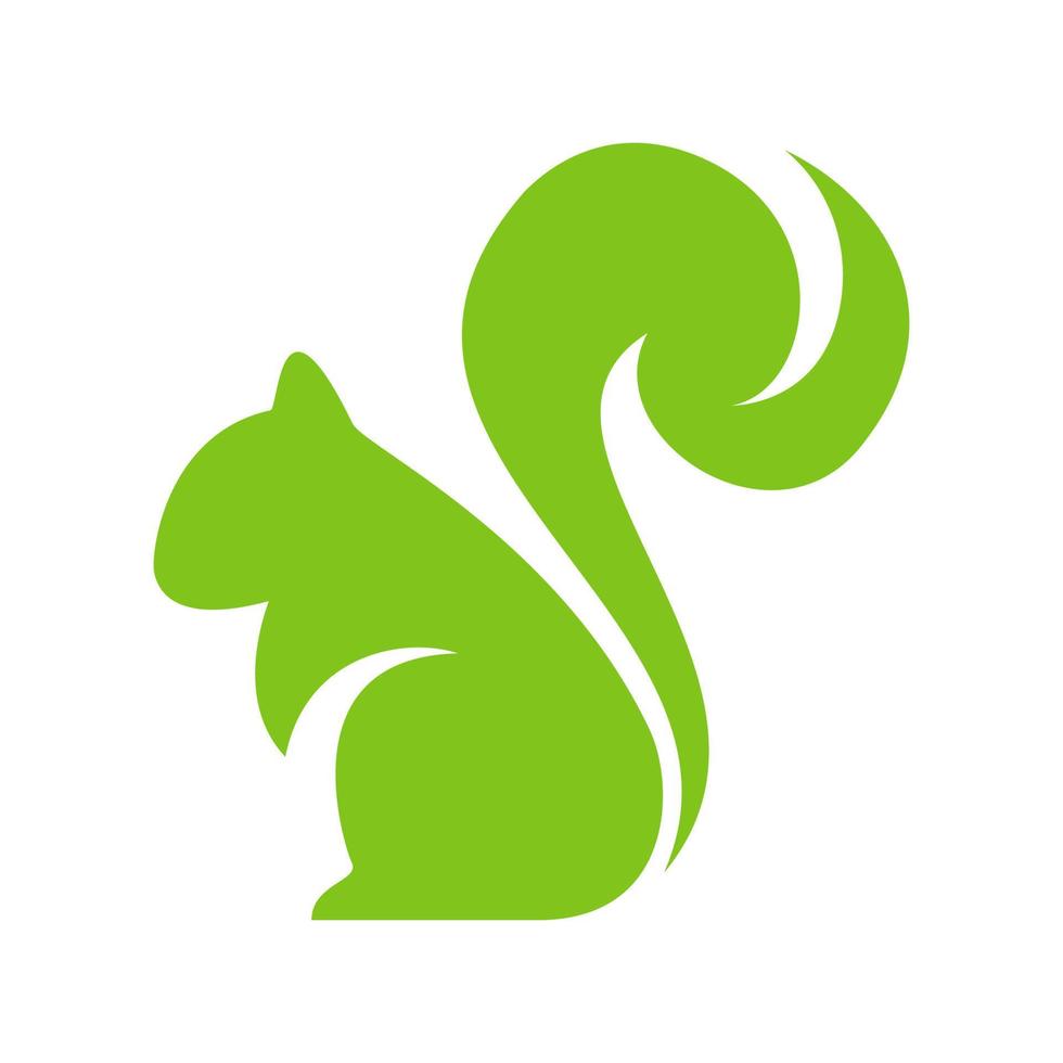 gemakkelijk modern chipmunk eekhoorn logo ontwerp vector illustraties