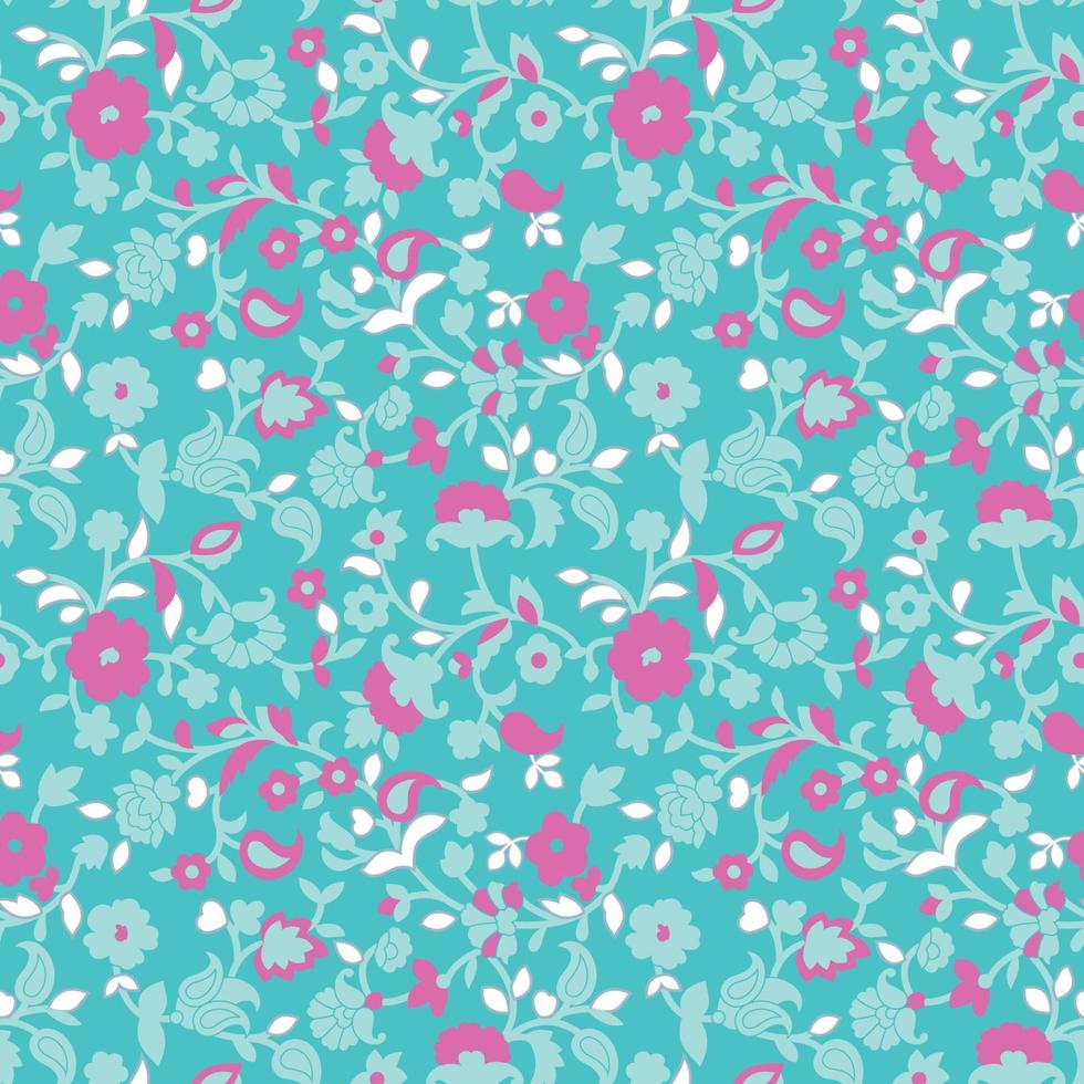 waterverf naadloos patroon met bloemen voor decoratie ontwerp. helder voorjaar of zomer mode afdrukken. textiel ontwerp. patroon ontwerp vector