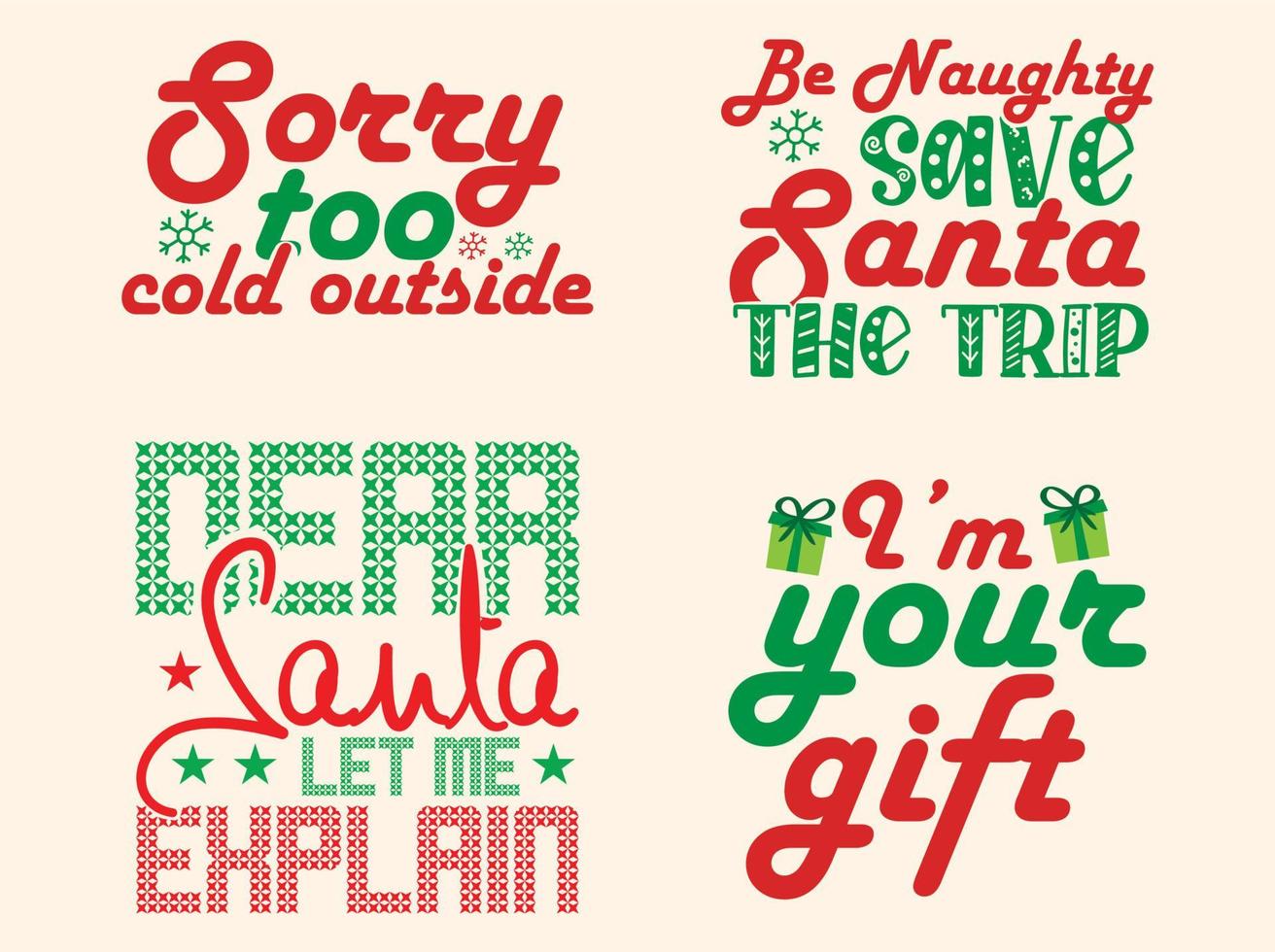 Kerstmis SVG t-shirt ontwerp set, Kerstmis citaat ontwerp, retro t-shirt ontwerp, vrolijk Kerstmis t-shirt vector