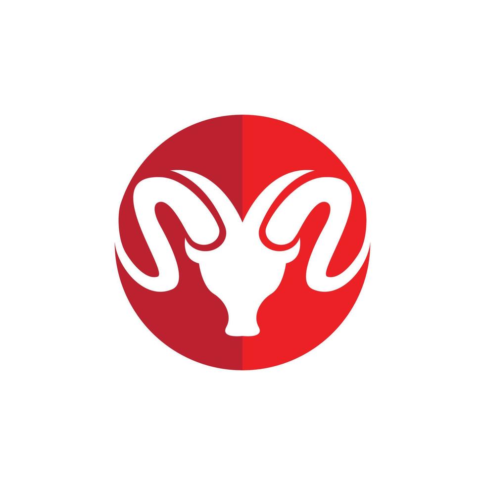 Stier icoon ontwerp logo sjabloon vector