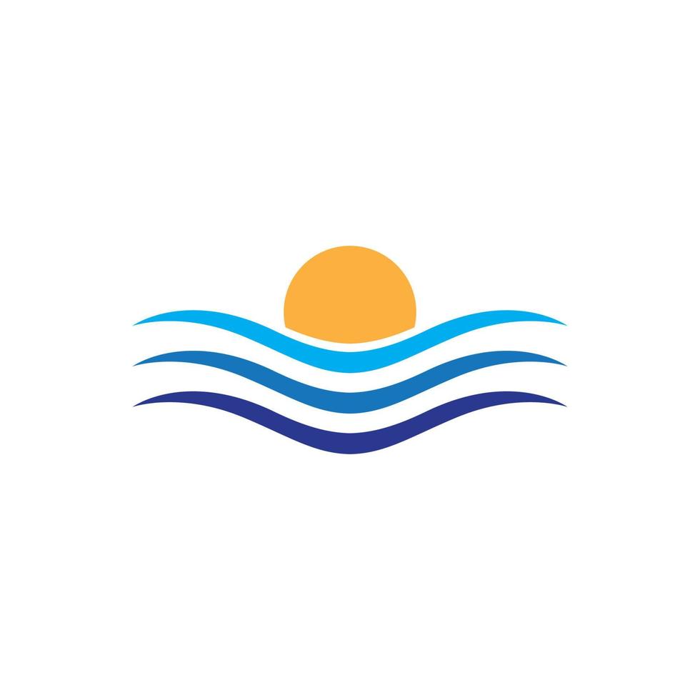 watergolf pictogram vector