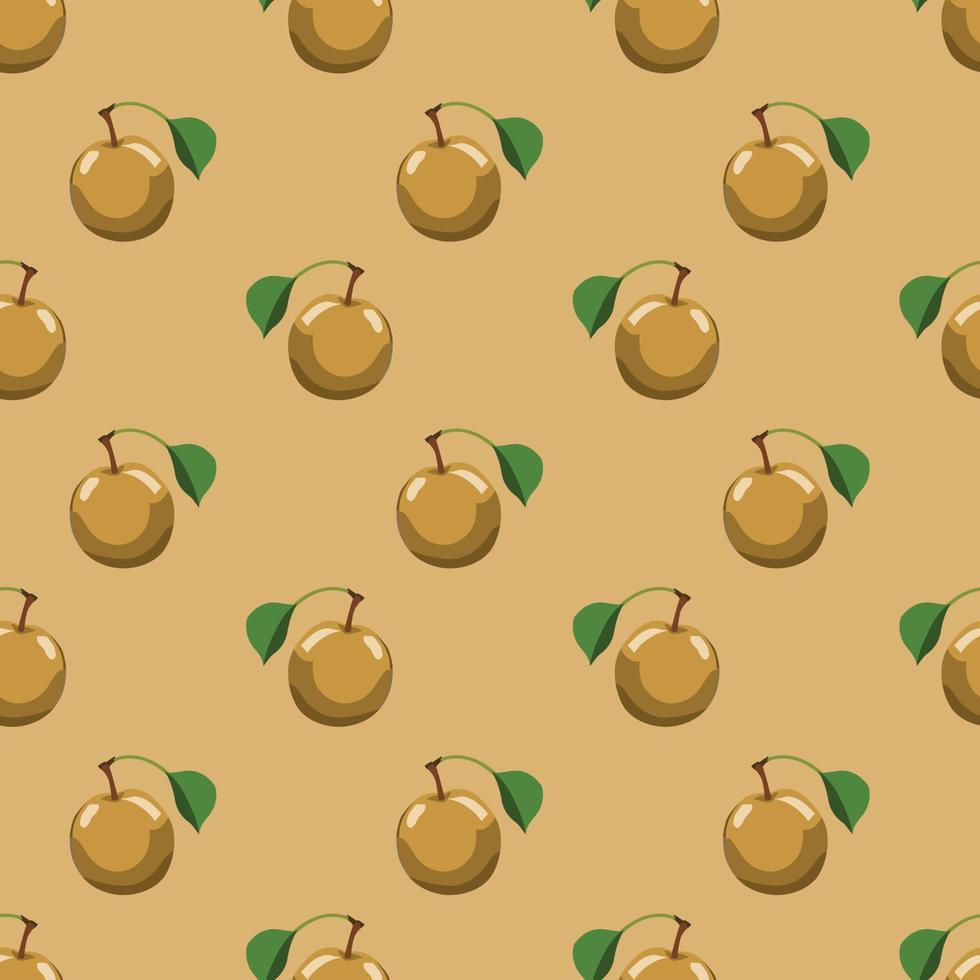 mangisboom fruit naadloos vector patroon. ontwerp voor gebruik backdrop allemaal over- textiel kleding stof afdrukken omhulsel papier en anderen.