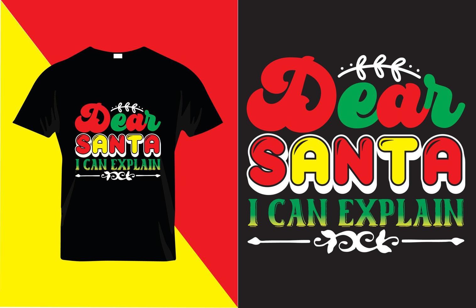 Kerstmis SVG t-shirt ontwerp vector