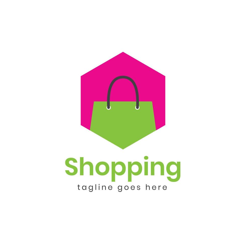 online winkel vector logo ontwerp. perfect voor ecommerce en op te slaan web element