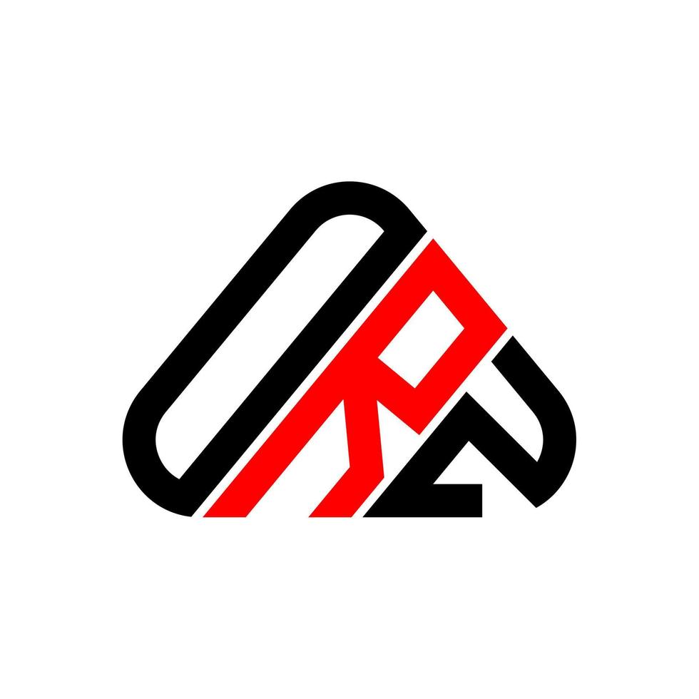 orz brief logo creatief ontwerp met vector grafisch, orz gemakkelijk en modern logo.