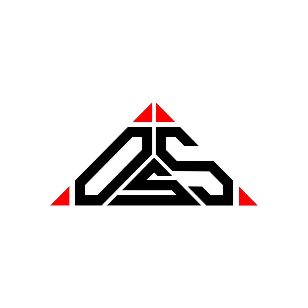 oss brief logo creatief ontwerp met vector grafisch, oss gemakkelijk en modern logo.