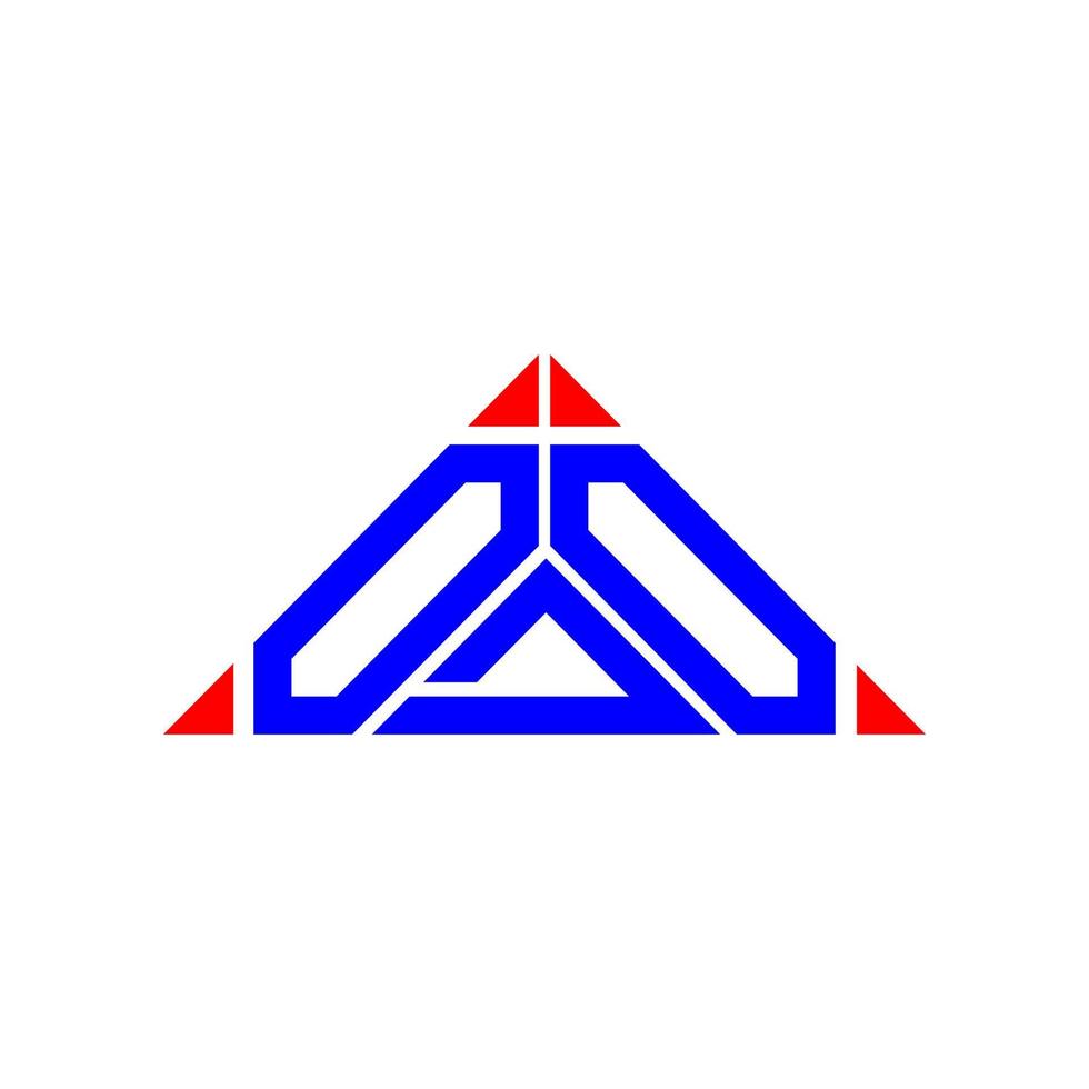 odo brief logo creatief ontwerp met vector grafisch, odo gemakkelijk en modern logo.
