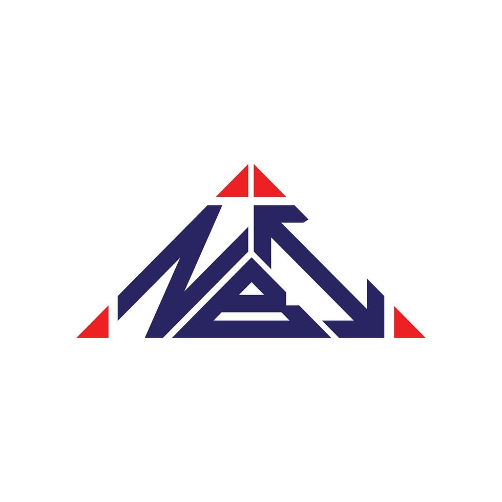 nbi brief logo creatief ontwerp met vector grafisch, nbi gemakkelijk en modern logo.