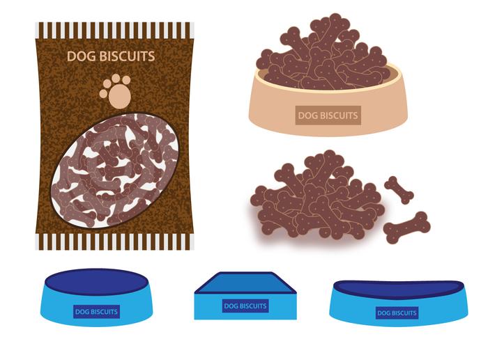 Hond Biscuit Element vector