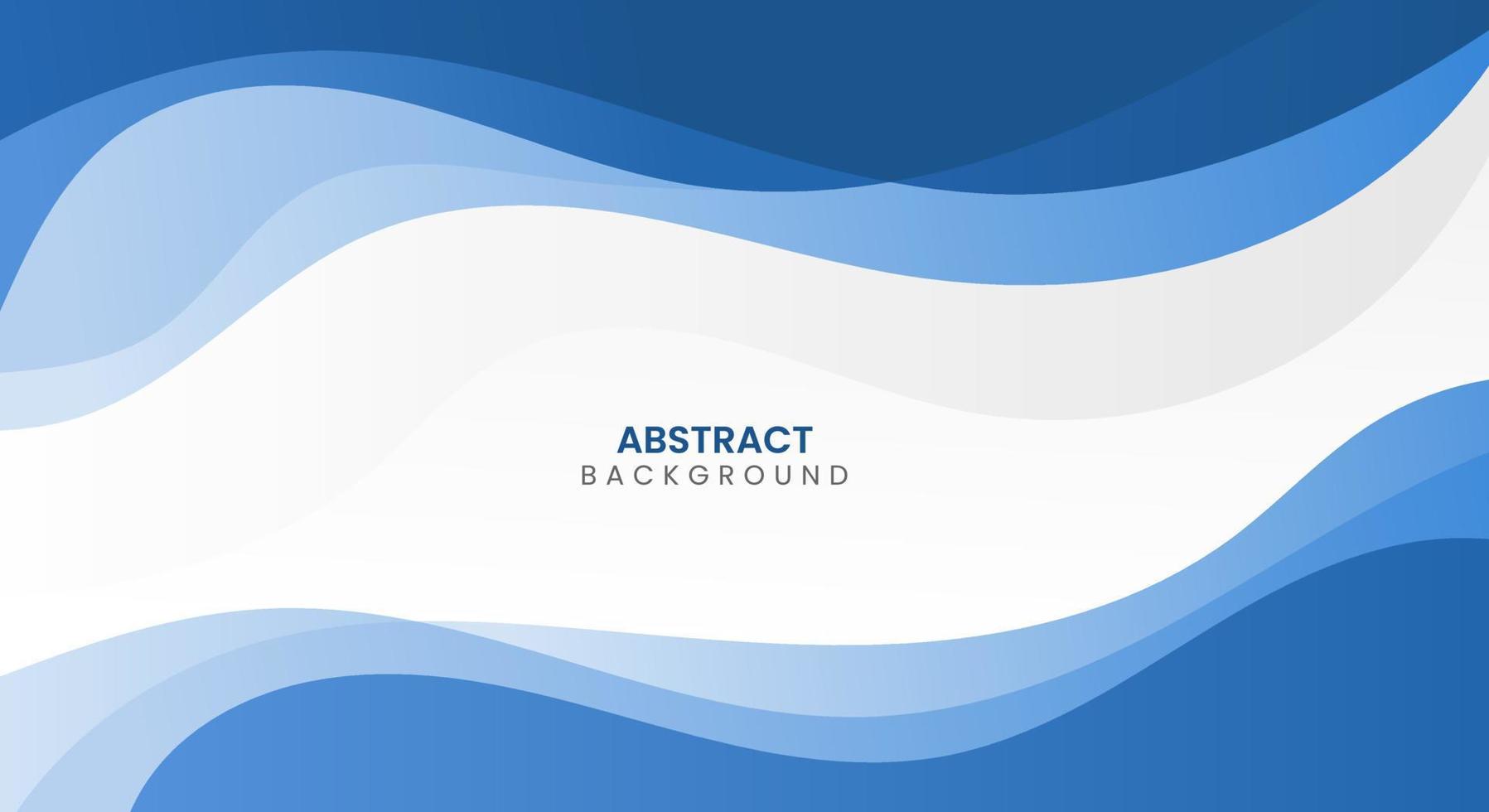abstract modern golvend blauw achtergrond vector