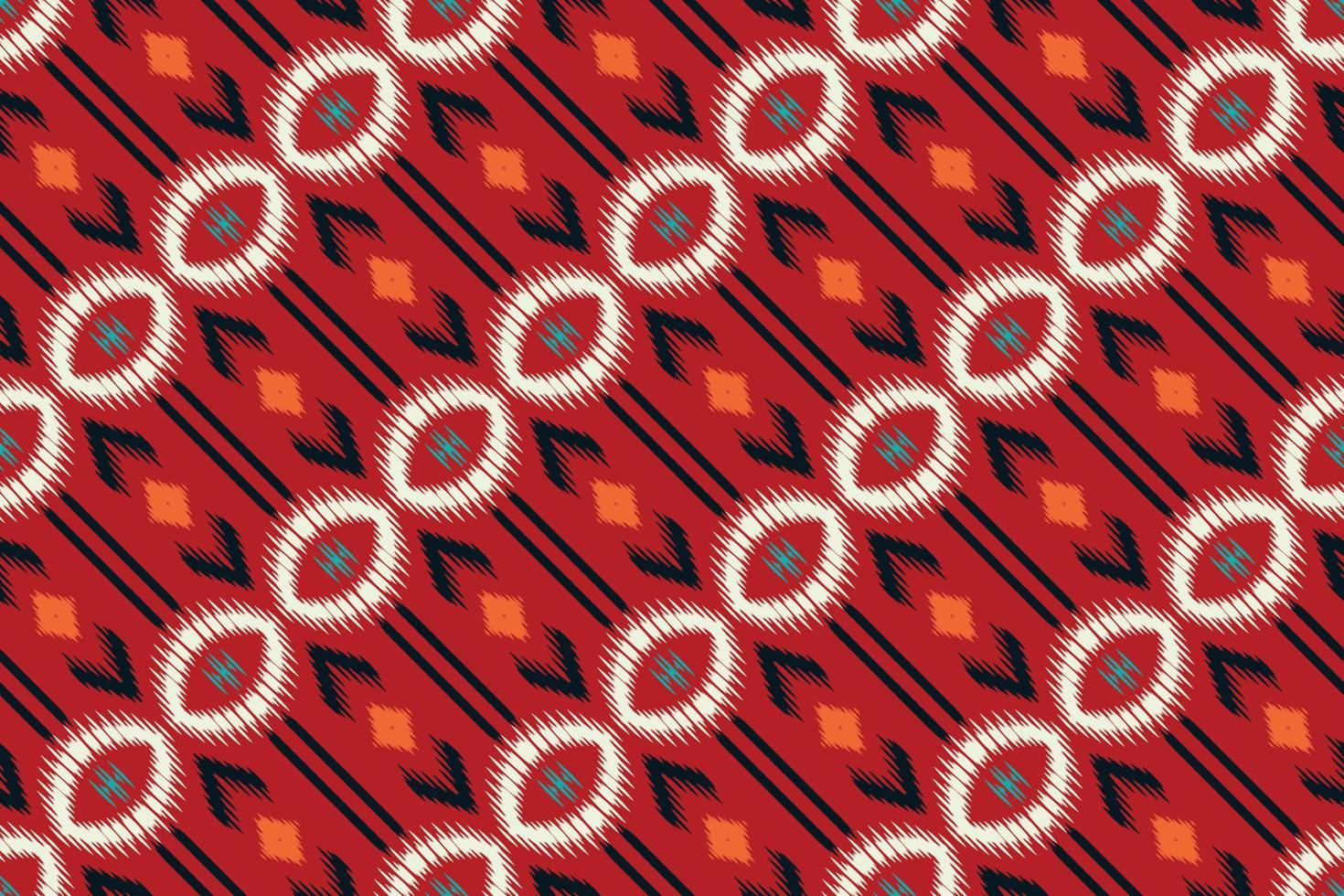 ikat ontwerpen tribal aztec naadloos patroon. etnisch meetkundig ikkat batik digitaal vector textiel ontwerp voor prints kleding stof Saree mughal borstel symbool zwaden structuur kurti kurtis kurta's