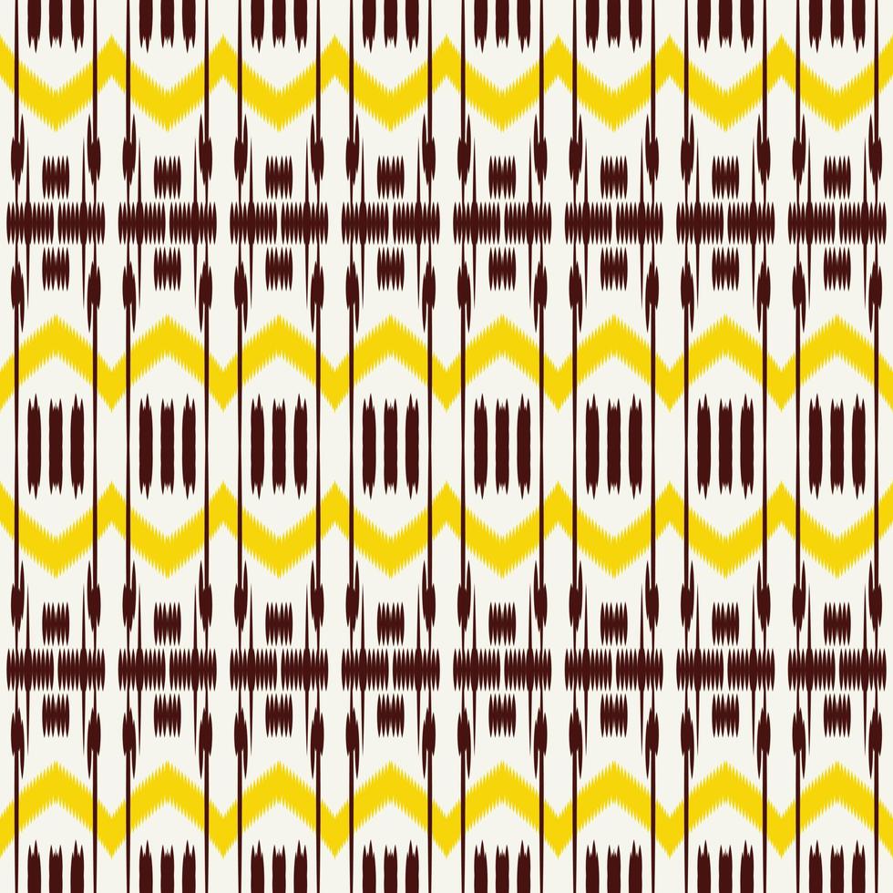 motief ikat achtergrond naadloos patroon digitaal vector ontwerp voor afdrukken Saree kurti Borneo kleding stof grens borstel symbolen stalen katoen