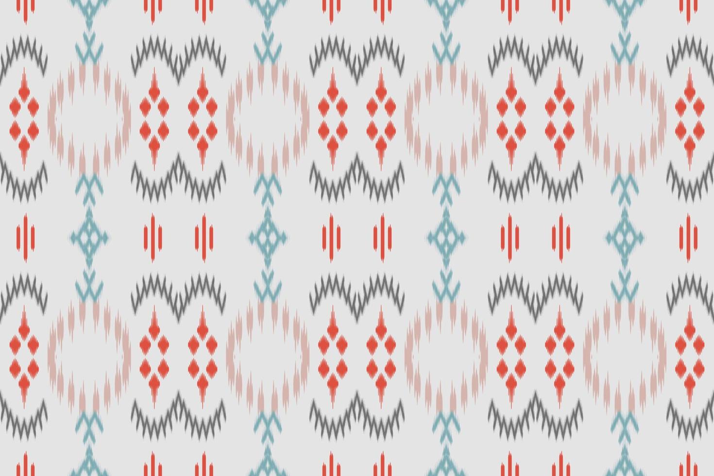 motief ikat damast tribal abstract Borneo Scandinavisch batik Boheems structuur digitaal vector ontwerp voor afdrukken Saree kurti kleding stof borstel symbolen stalen