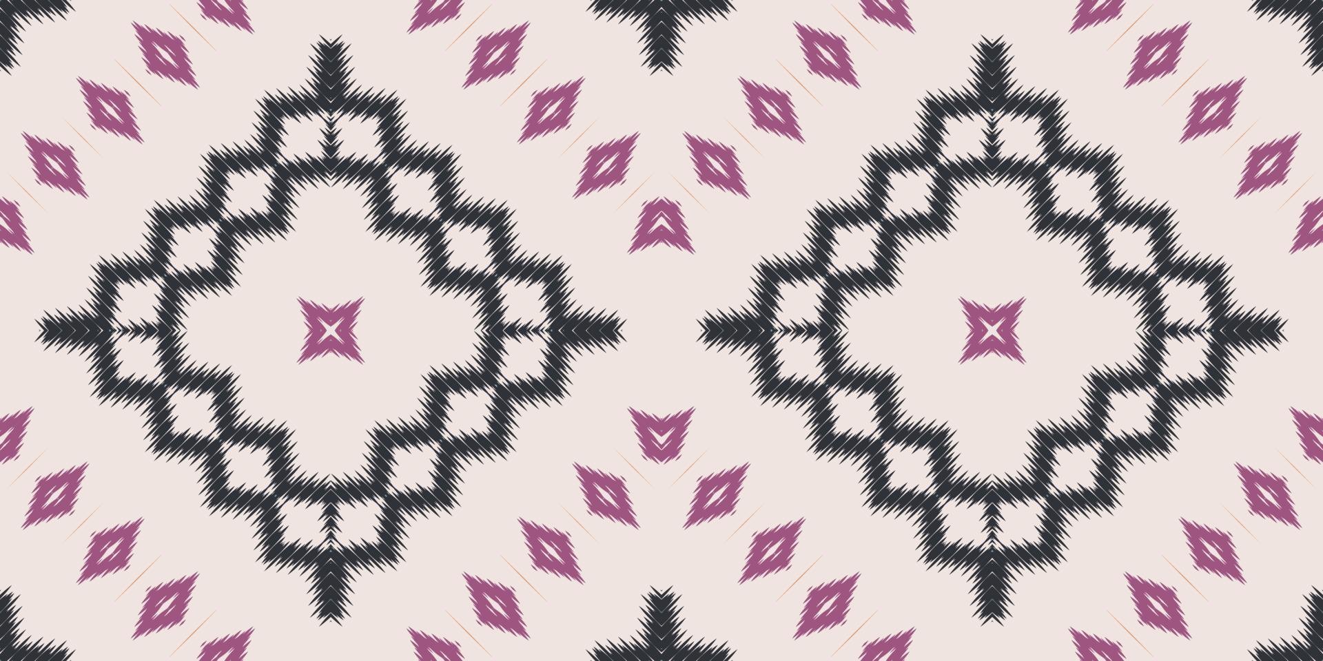 batik textiel motief ikat diamant naadloos patroon digitaal vector ontwerp voor afdrukken Saree kurti Borneo kleding stof grens borstel symbolen stalen partij slijtage