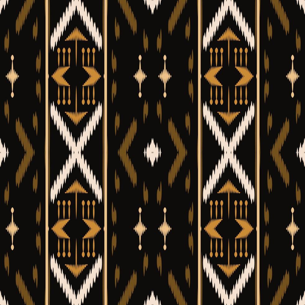 ikat diamant tribal kruis naadloos patroon. etnisch meetkundig ikkat batik digitaal vector textiel ontwerp voor prints kleding stof Saree mughal borstel symbool zwaden structuur kurti kurtis kurta's