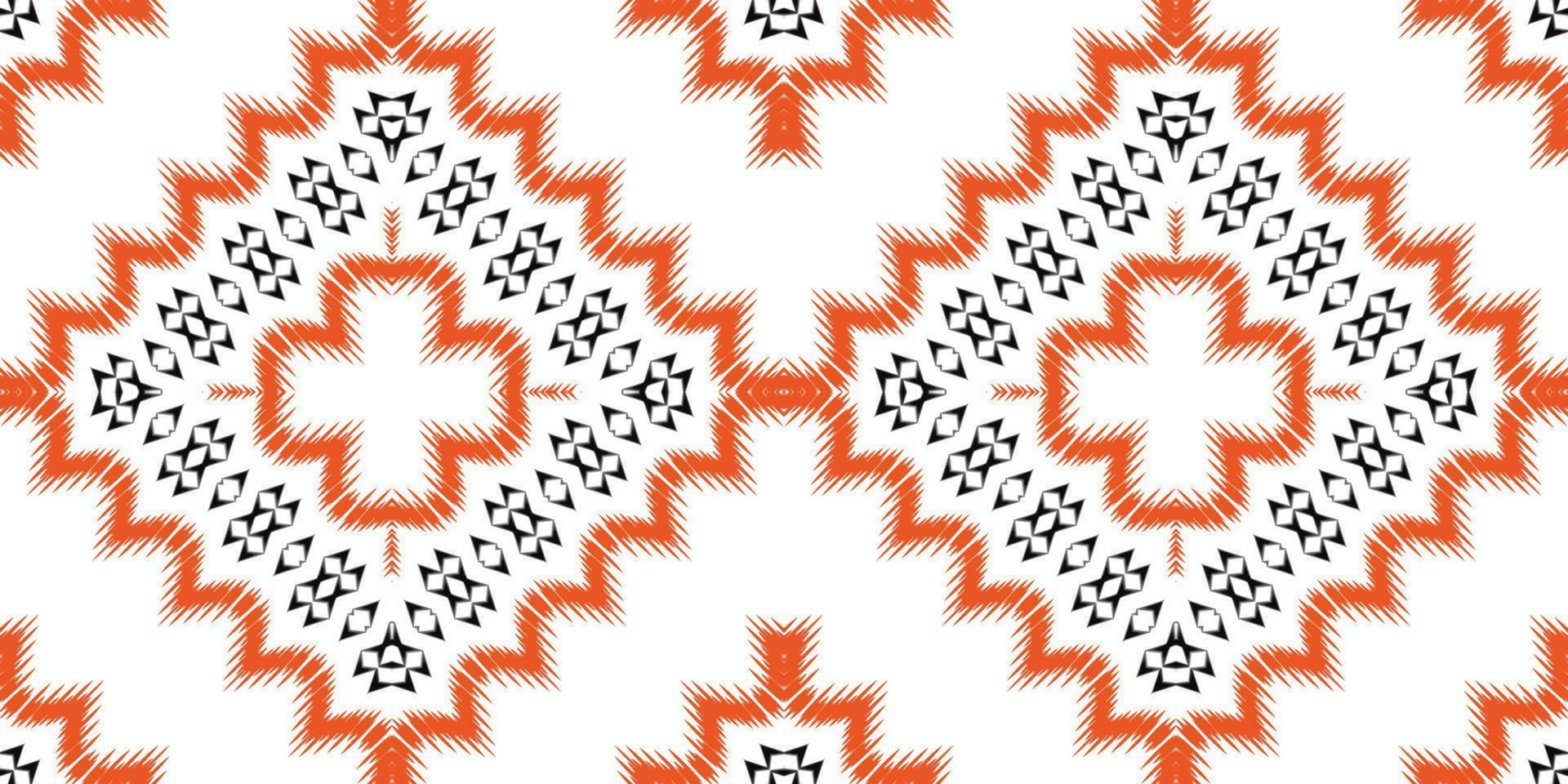 batik textiel ikat prints naadloos patroon digitaal vector ontwerp voor afdrukken Saree kurti Borneo kleding stof grens borstel symbolen stalen katoen