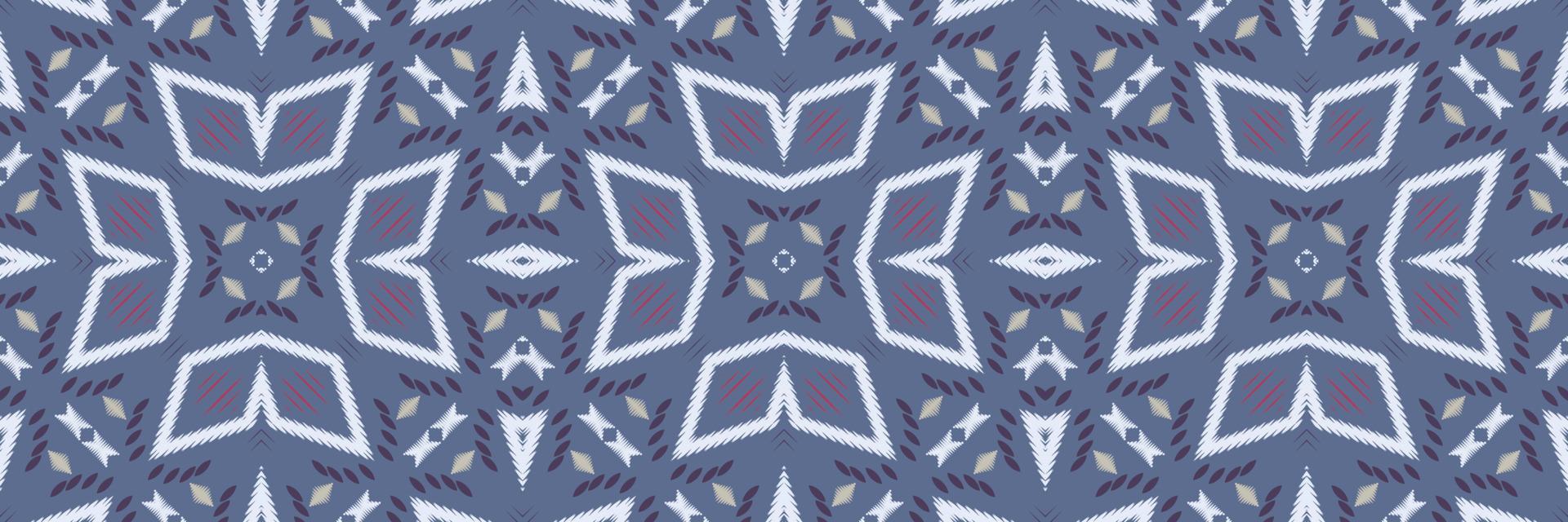 batik textiel motief ikat prints naadloos patroon digitaal vector ontwerp voor afdrukken Saree kurti Borneo kleding stof grens borstel symbolen stalen elegant
