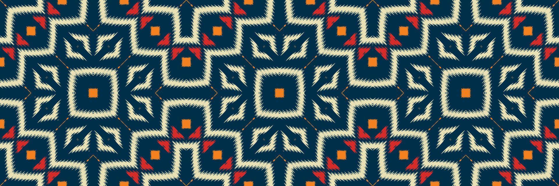 batik textiel motief ikat vector naadloos patroon digitaal vector ontwerp voor afdrukken Saree kurti Borneo kleding stof grens borstel symbolen stalen ontwerper