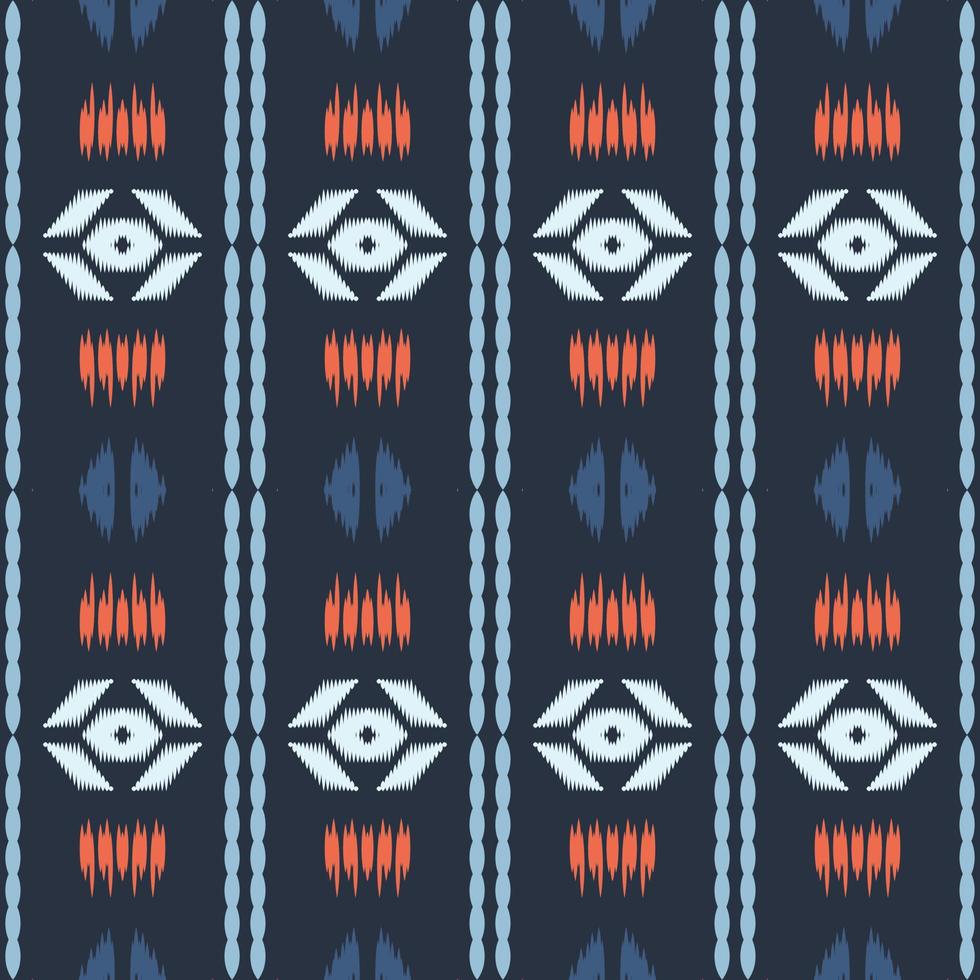 motief ikat prints naadloos patroon digitaal vector ontwerp voor afdrukken Saree kurti Borneo kleding stof grens borstel symbolen stalen katoen