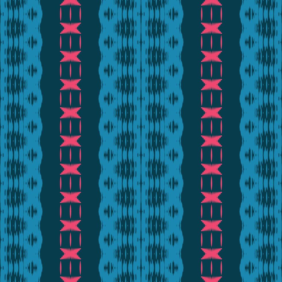 ikat diamant tribal chevron naadloos patroon. etnisch meetkundig ikkat batik digitaal vector textiel ontwerp voor prints kleding stof Saree mughal borstel symbool zwaden structuur kurti kurtis kurta's
