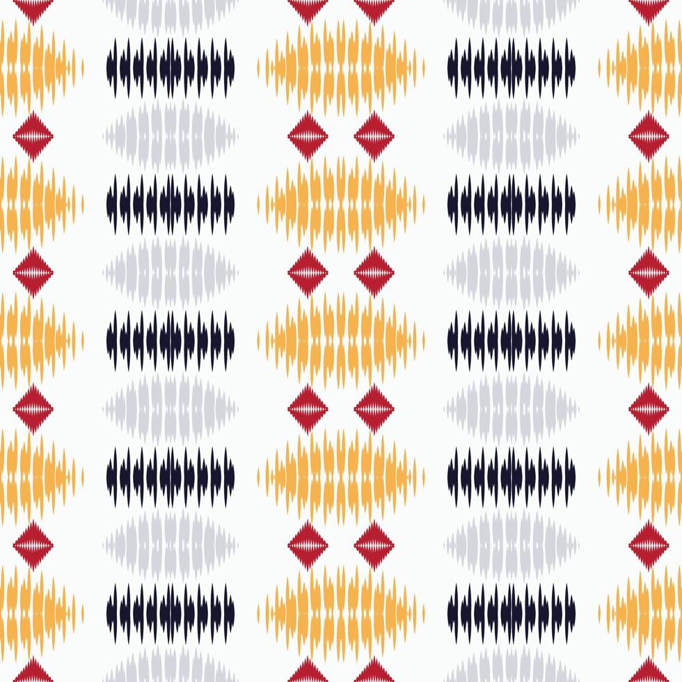 motief ikat ontwerpen batik textiel naadloos patroon digitaal vector ontwerp voor afdrukken Saree kurti Borneo kleding stof grens borstel symbolen stalen partij slijtage