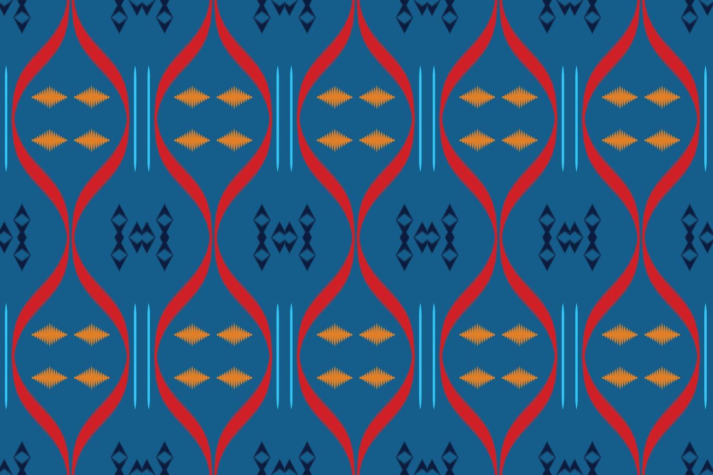 motief ikat damast tribal abstract Borneo Scandinavisch batik Boheems structuur digitaal vector ontwerp voor afdrukken Saree kurti kleding stof borstel symbolen stalen