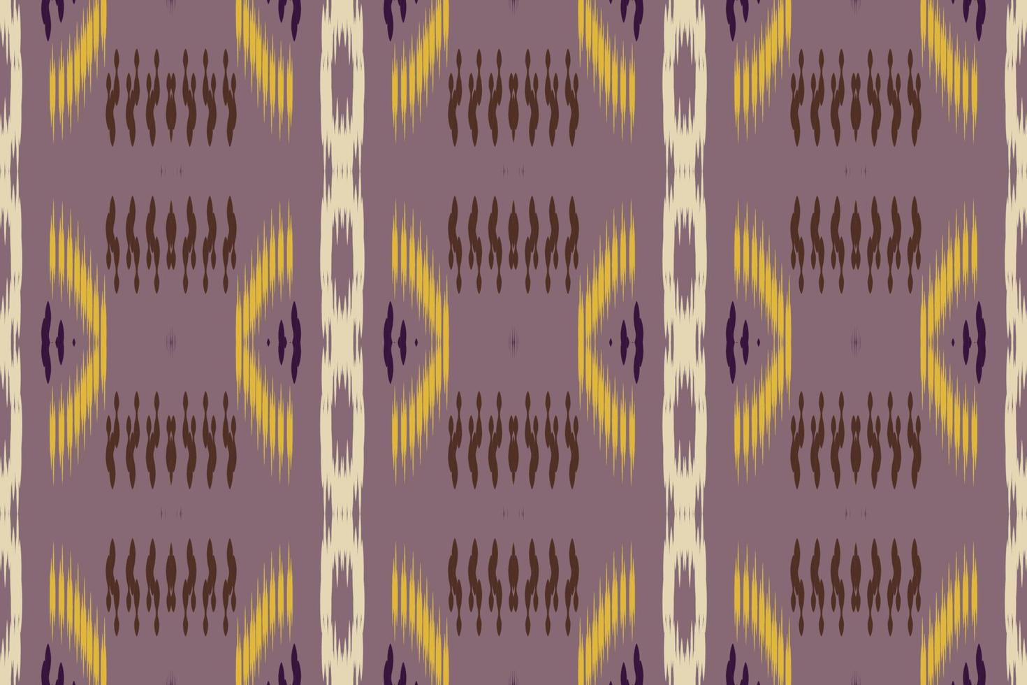 ikat diamant tribal kleur naadloos patroon. etnisch meetkundig ikkat batik digitaal vector textiel ontwerp voor prints kleding stof Saree mughal borstel symbool zwaden structuur kurti kurtis kurta's