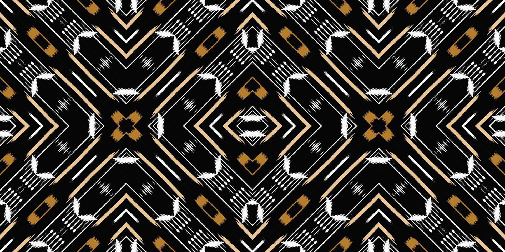 ikat diamant tribal chevron naadloos patroon. etnisch meetkundig batik ikkat digitaal vector textiel ontwerp voor prints kleding stof Saree mughal borstel symbool zwaden structuur kurti kurtis kurta's