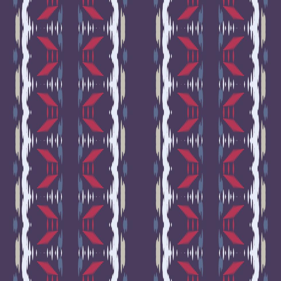 motief ikat prints batik textiel naadloos patroon digitaal vector ontwerp voor afdrukken Saree kurti Borneo kleding stof grens borstel symbolen stalen partij slijtage