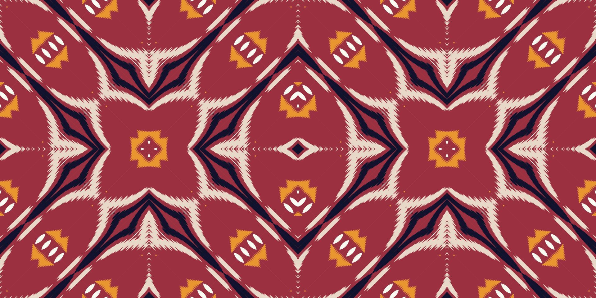 ikat bloemen tribal achtergronden naadloos patroon. etnisch meetkundig ikkat batik digitaal vector textiel ontwerp voor prints kleding stof Saree mughal borstel symbool zwaden structuur kurti kurtis kurta's