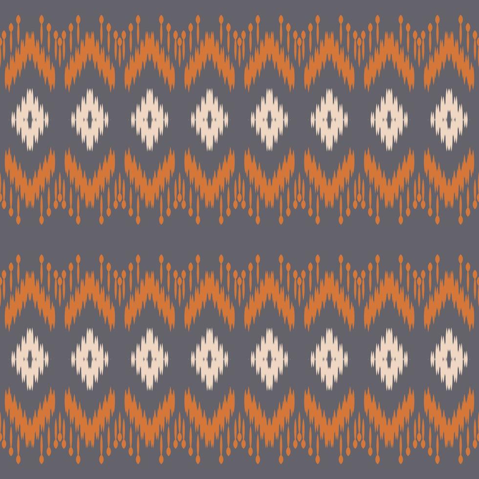 motief ikat kleding stof naadloos patroon digitaal vector ontwerp voor afdrukken Saree kurti Borneo kleding stof grens borstel symbolen stalen partij slijtage