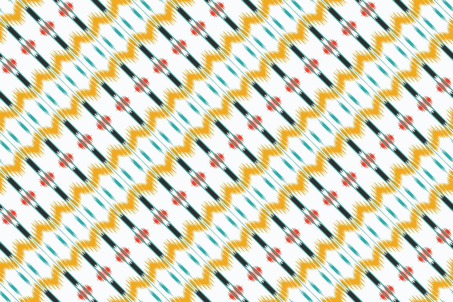 ikat dots tribal chevron naadloos patroon. etnisch meetkundig batik ikkat digitaal vector textiel ontwerp voor prints kleding stof Saree mughal borstel symbool zwaden structuur kurti kurtis kurta's