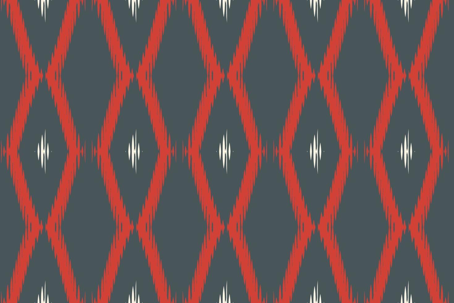 ikat afdrukken tribal Afrika naadloos patroon. etnisch meetkundig ikkat batik digitaal vector textiel ontwerp voor prints kleding stof Saree mughal borstel symbool zwaden structuur kurti kurtis kurta's