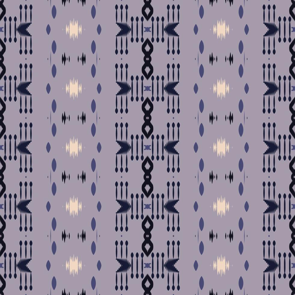 ikkat of ikat aztec batik textiel naadloos patroon digitaal vector ontwerp voor afdrukken Saree kurti Borneo kleding stof grens borstel symbolen stalen katoen