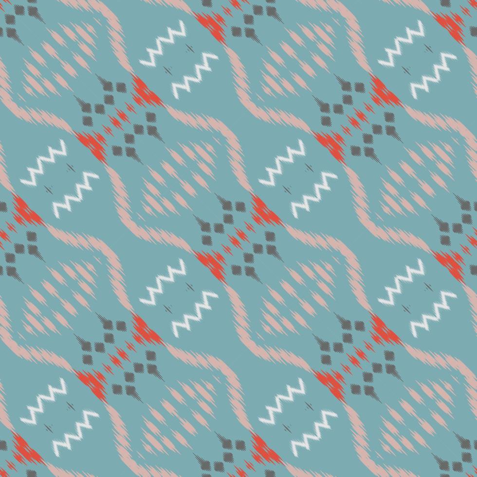 etnisch ikat strepen batik textiel naadloos patroon digitaal vector ontwerp voor afdrukken Saree kurti Borneo kleding stof grens borstel symbolen stalen ontwerper