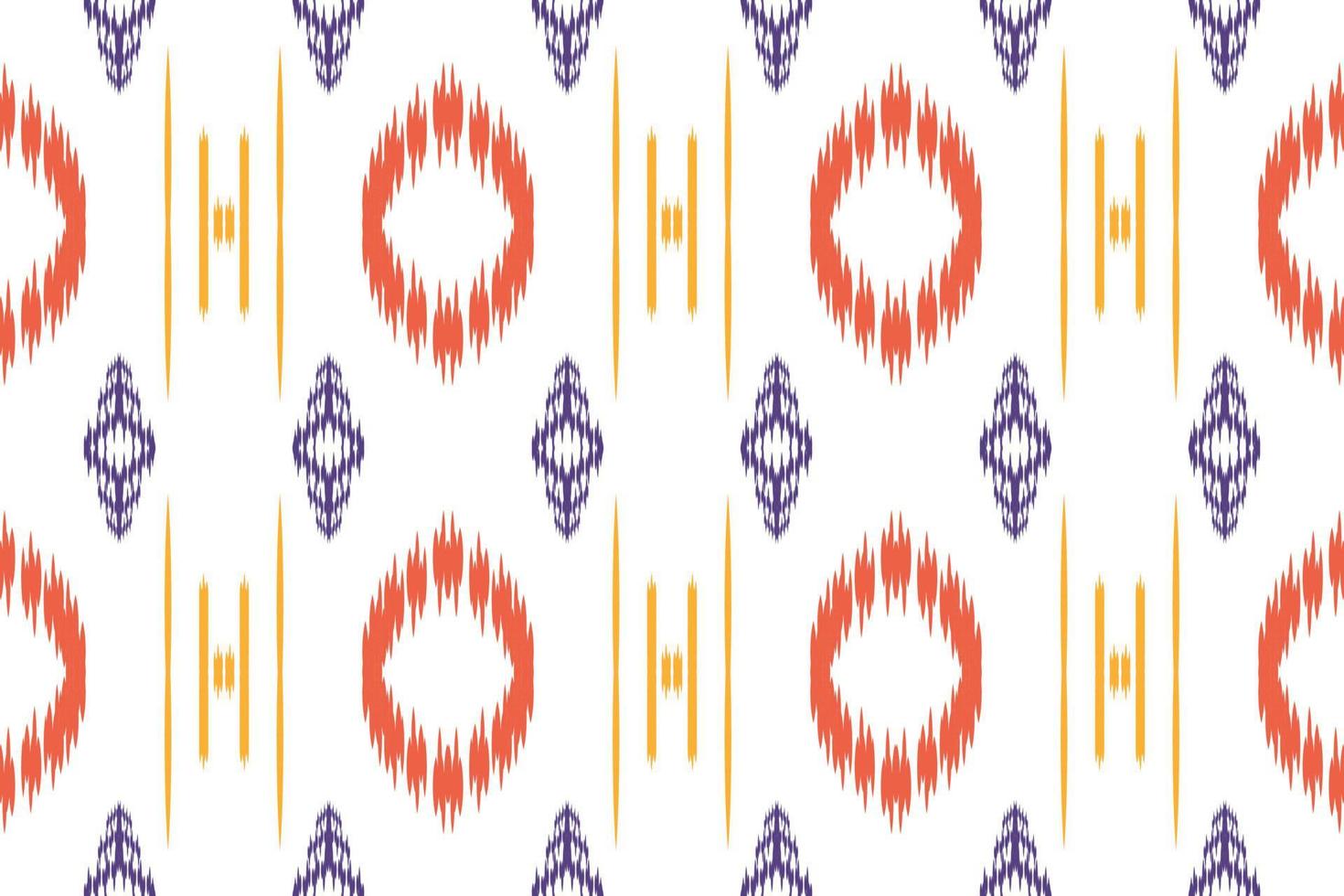 ikat bloemen tribal kleur naadloos patroon. etnisch meetkundig ikkat batik digitaal vector textiel ontwerp voor prints kleding stof Saree mughal borstel symbool zwaden structuur kurti kurtis kurta's