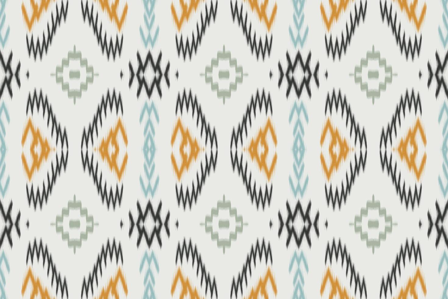 ikat dots tribal chevron naadloos patroon. etnisch meetkundig batik ikkat digitaal vector textiel ontwerp voor prints kleding stof Saree mughal borstel symbool zwaden structuur kurti kurtis kurta's